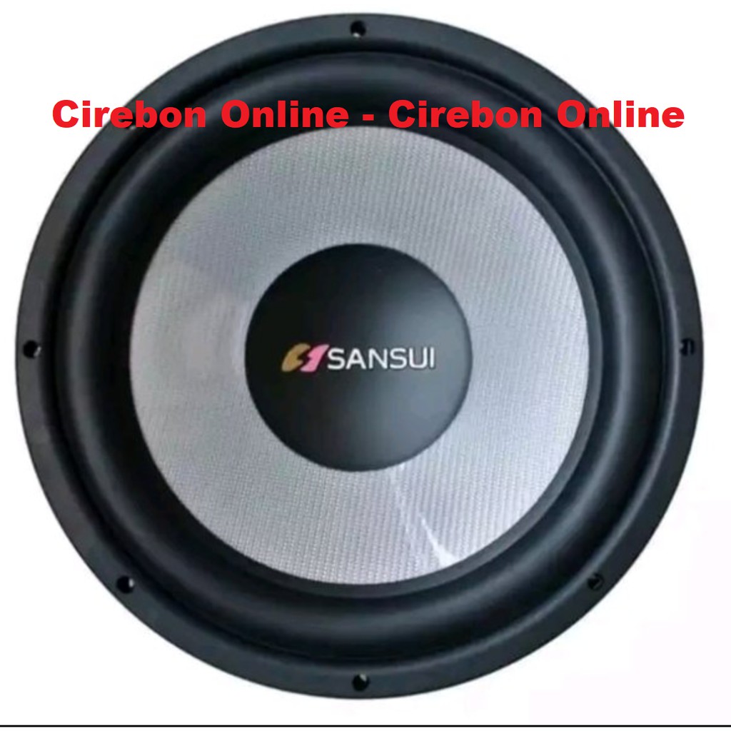 subwoofer sansui 12