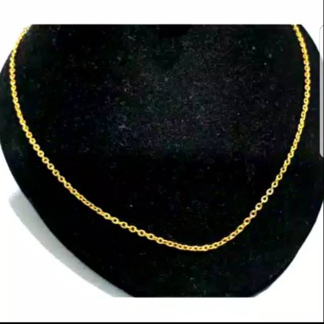 Kalung Fancy Emas asli model elegan