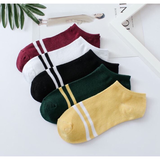 KK05 Kaos Kaki 2 Stripes Bawah