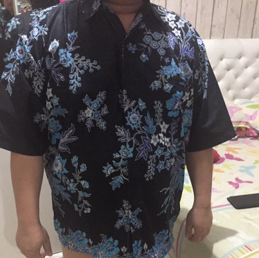 Jumbo Xxl, Xxxl, Xxxxl, Xxxxxl Kemeja Batik Pria Lengan Pendek Jumbo Baju Batik Pria