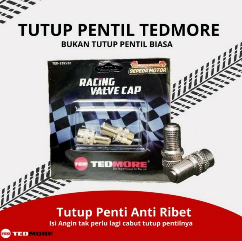 Tutup Pentil ban Mobil TEDMORE Tutup Pentil Mobil Motor Tutup Pentil mobil TEDMORE