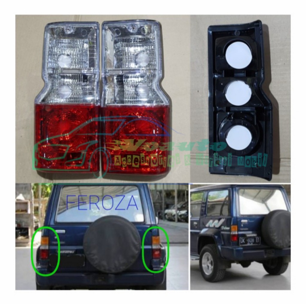 Lampu Stop Kristal Mobil Feroza