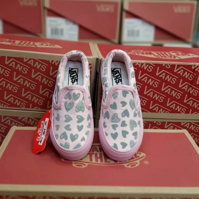 Sepatu vans slip on kids love sepatu anak anak sepatu baby