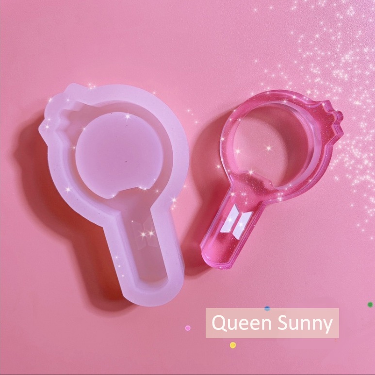 Cetakan Tongkat Lampu Konser Lightstick Kpop BTS Army Shaker Mold Silikon