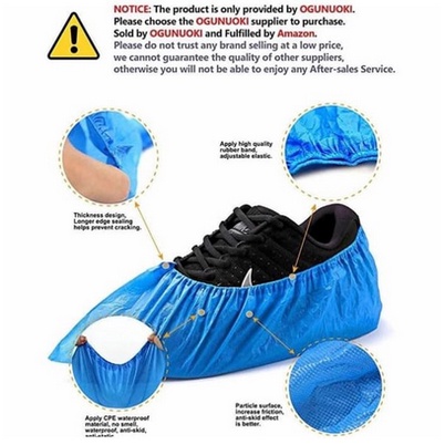 Plastik Sarung Sepatu Pelindung Banjir Shoes Cover SATU PASANG Konser Anti Air Hujan Murah Termurah Lipatan Awet Lipat Kecil Elastic Ankles Fit Shoe Sizes Berkualitas Good Quality Basah APD Becek Tanah Lumpur Praktis Big Size Grosir Prakarya Malang