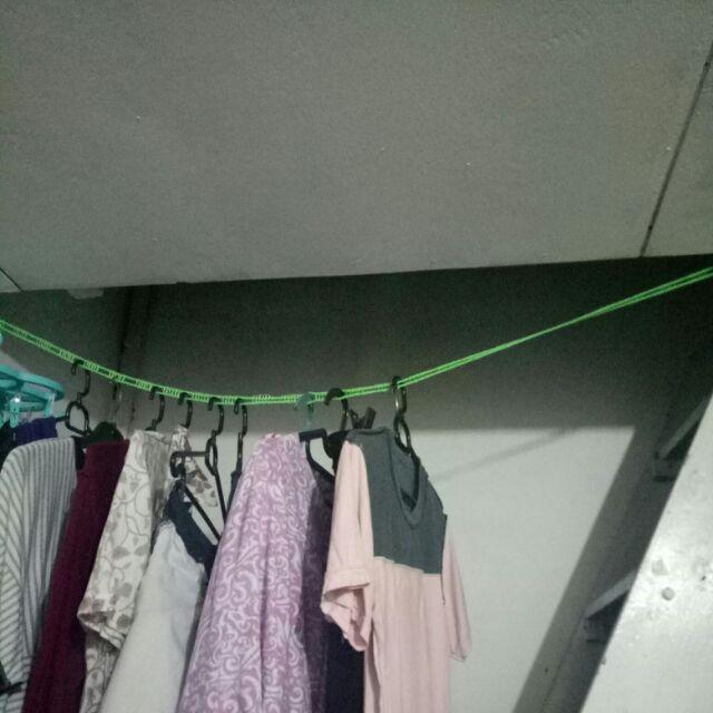 Tali Jemuran / Gantungan Baju 3m - 5m Extra Kuat Dan Praktis