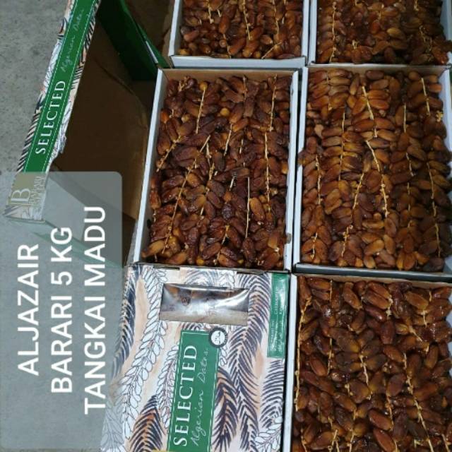 

Kurma Barari Selected Tangkai madu isi 5 kg