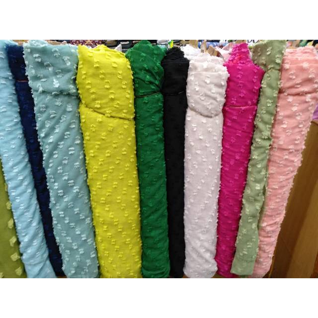 Kain Rubi Rubiah Dot Kecil