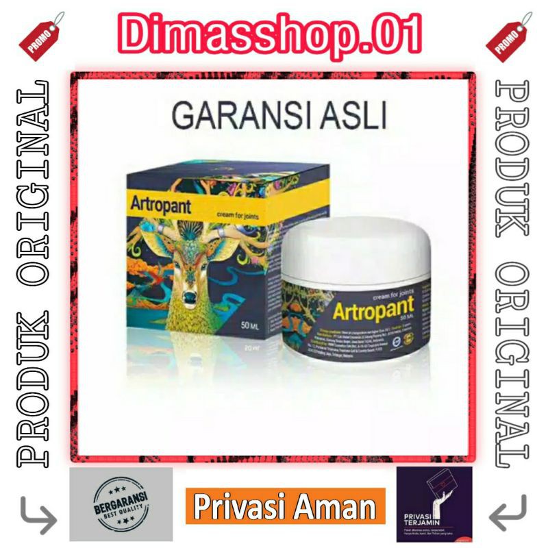 Artropant Asli - ANTROPANT 100% Original  Atasi Nyeri Sendi dan Tulang Sendi Original BPOM
