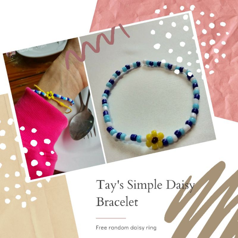 Gelang Tay Tawan/Simple Daisy Bracelet