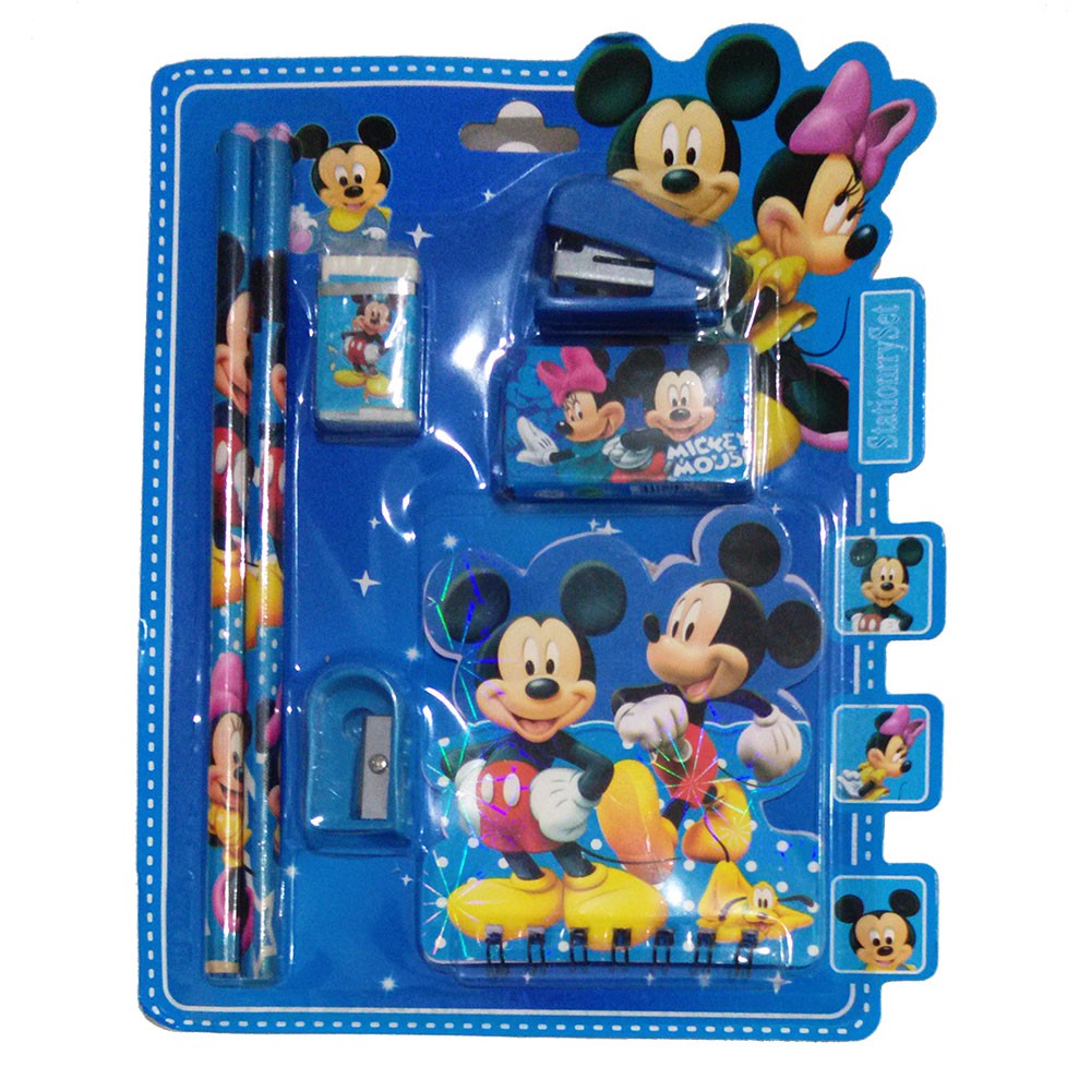 

Study Set Stapler 7 in 1 MICKEY