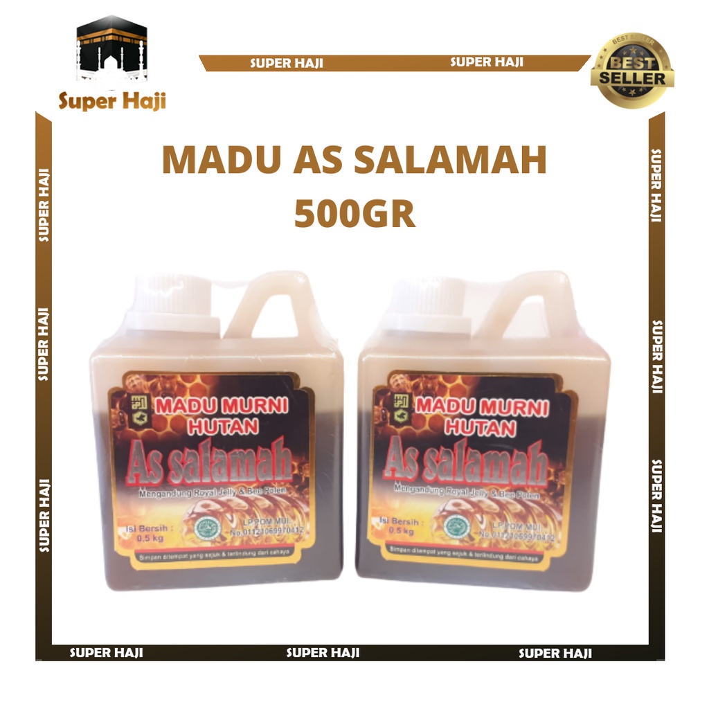 

MADU MURNI HUTAN MADU AS SALAMAH (500GR)