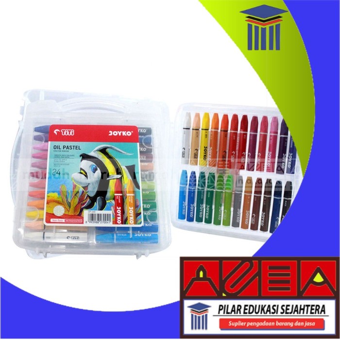 

CRAYON / OIL PASTEL TITI ISI 24 WARNA MURAH