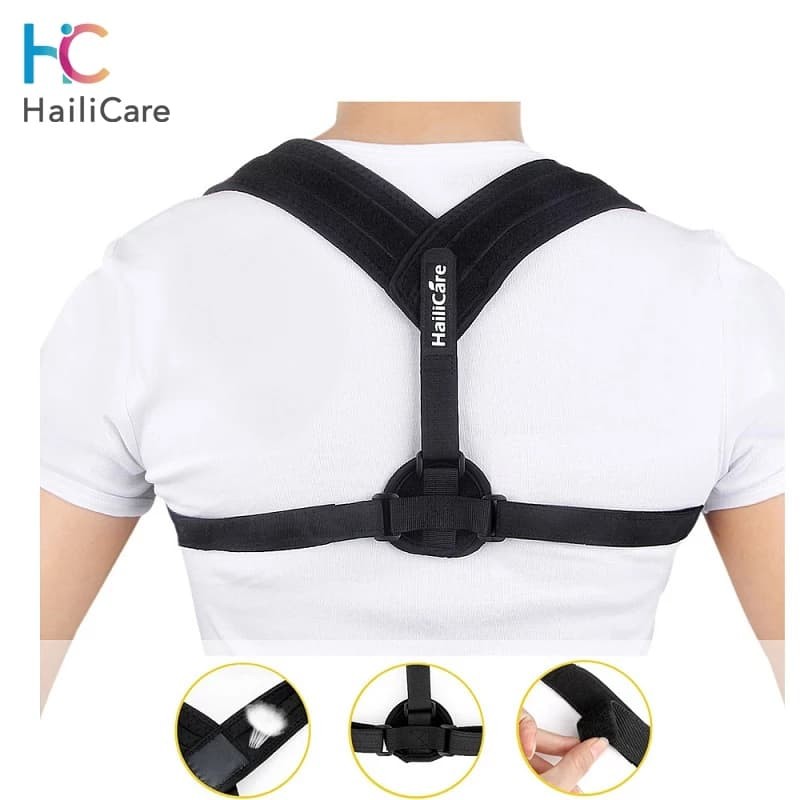 HAILICARE Back Posture Corrector Penyangga Punggung Penegak Punggung