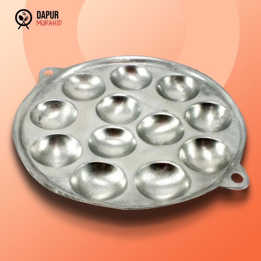 Cetakan telur goreng mini cetakan glodak - aluminium