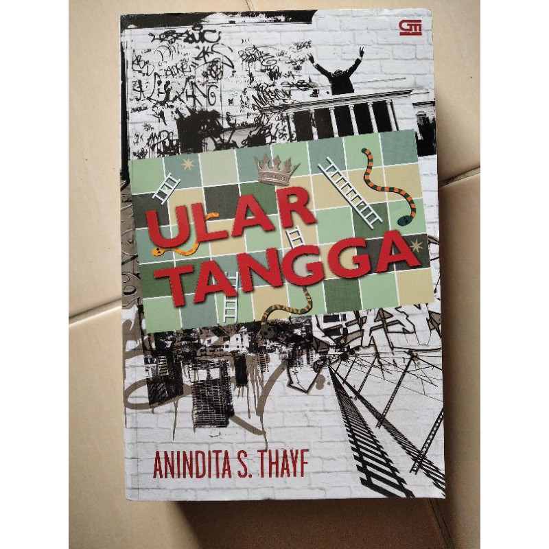 novel Ular Tangga - Anindita S. Thayf original preloved