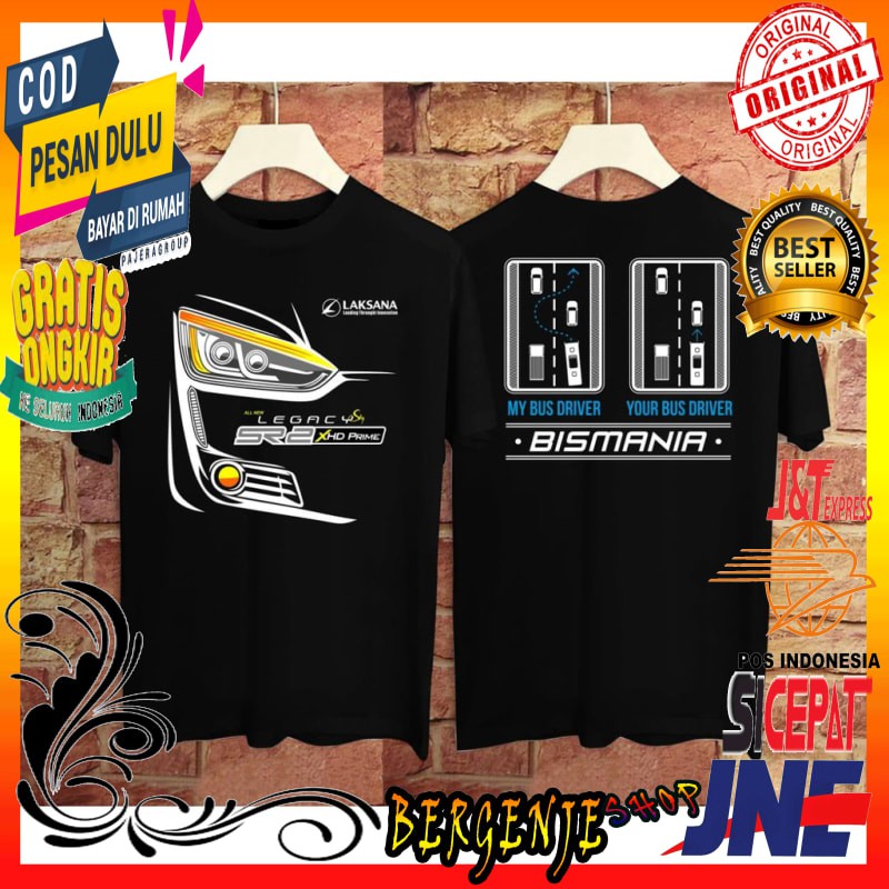 B08 / KAOS BISMANIA LEGACY LAKSANA / KAOS PRIA / KAOS DISTRO