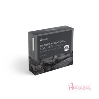 HANASUI-Body Bar Soap - Bamboo Charcoal