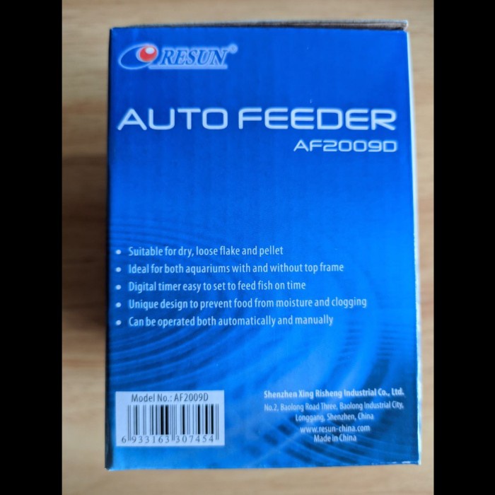 Resun Auto Feeder AF2009D / Pemberi Makanan Ikan Otomatis