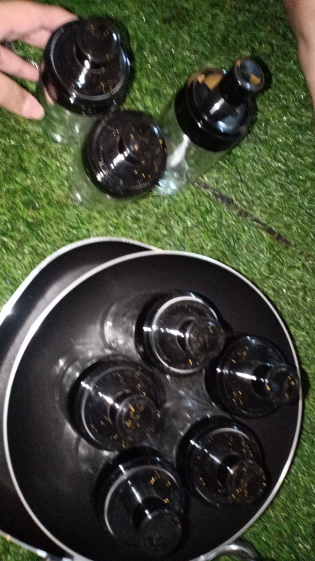 Botol Bumbu Garam Saus Gula Kecap Kaca