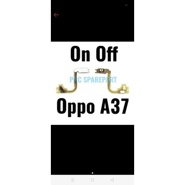 on off Oppo a37
