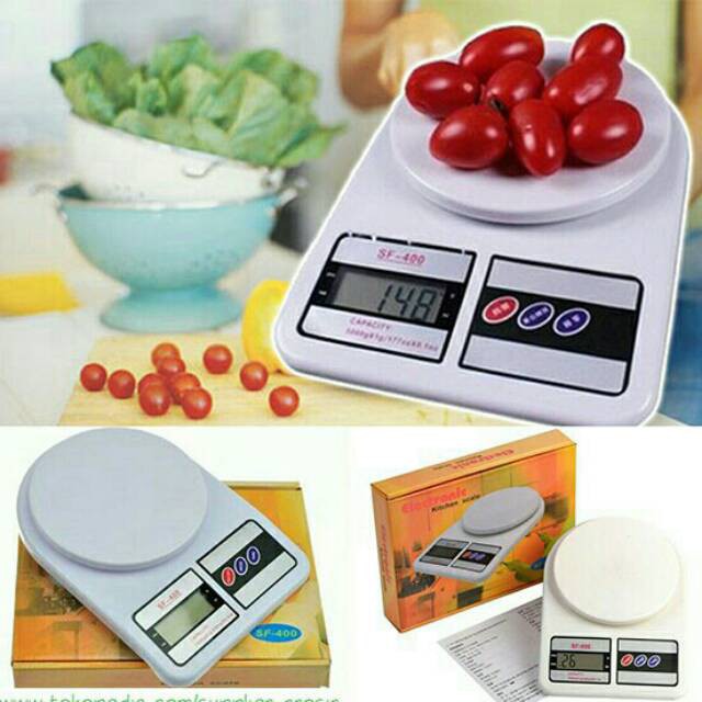 Timbangan Buah / Timbangan Sayur / Timbangan Barang Online / Kitchen Scale GSE SF-400 10 Kg 10Kg