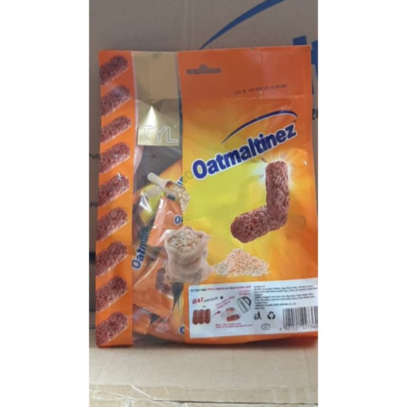 OATMALTINEZ 2 Variant Rasa 200gr isi 20 pcs HALAL