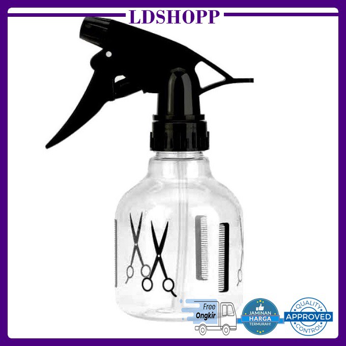 LDS Botol Semprot Plastik Serbaguna 250ml untuk Salon / Botol Spray untuk Menyiram Tanaman