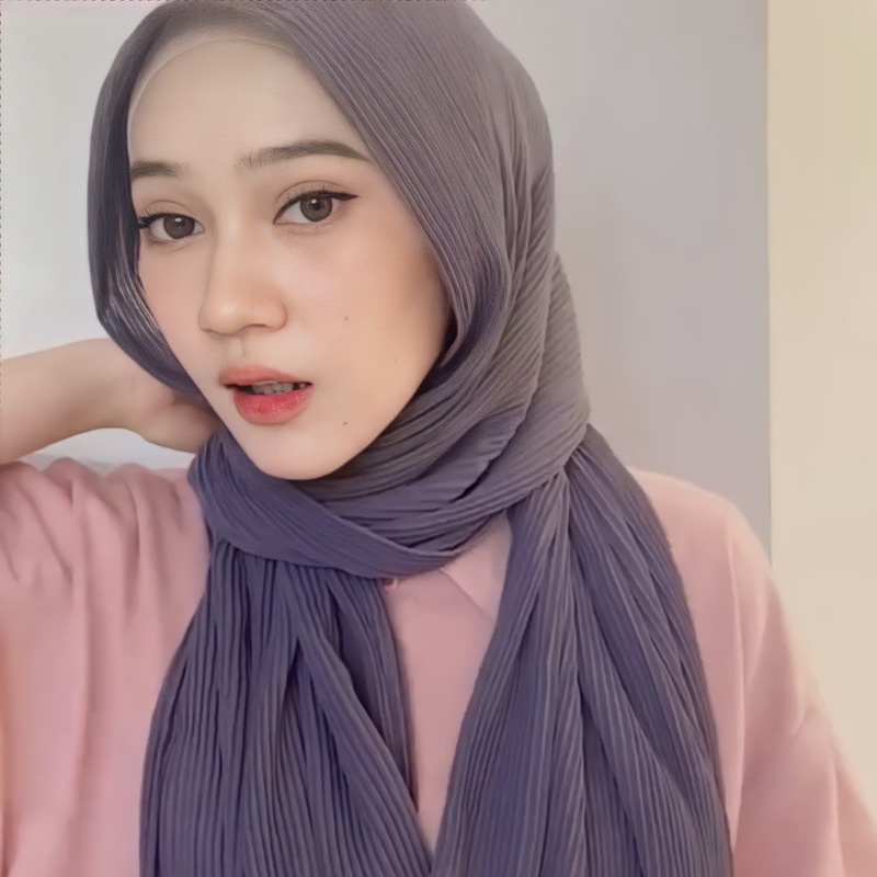 Pashmina Plisket Premium FUll Plisket