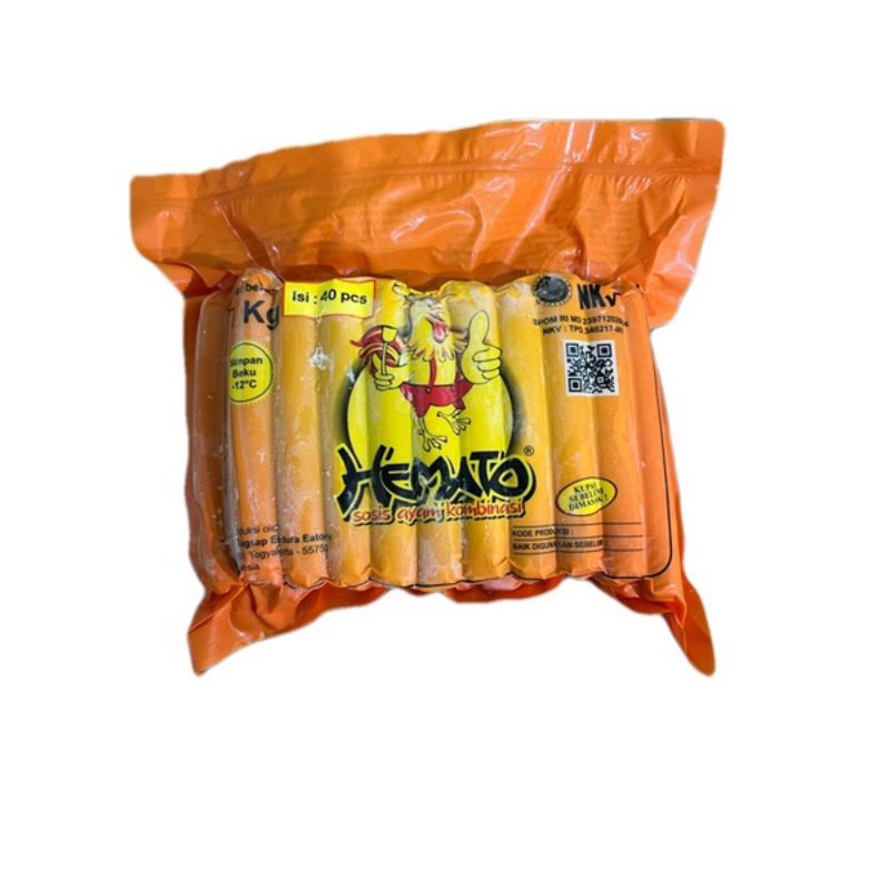 

HEMATO Sosis Ayam isi 40 pcs [1 kg]