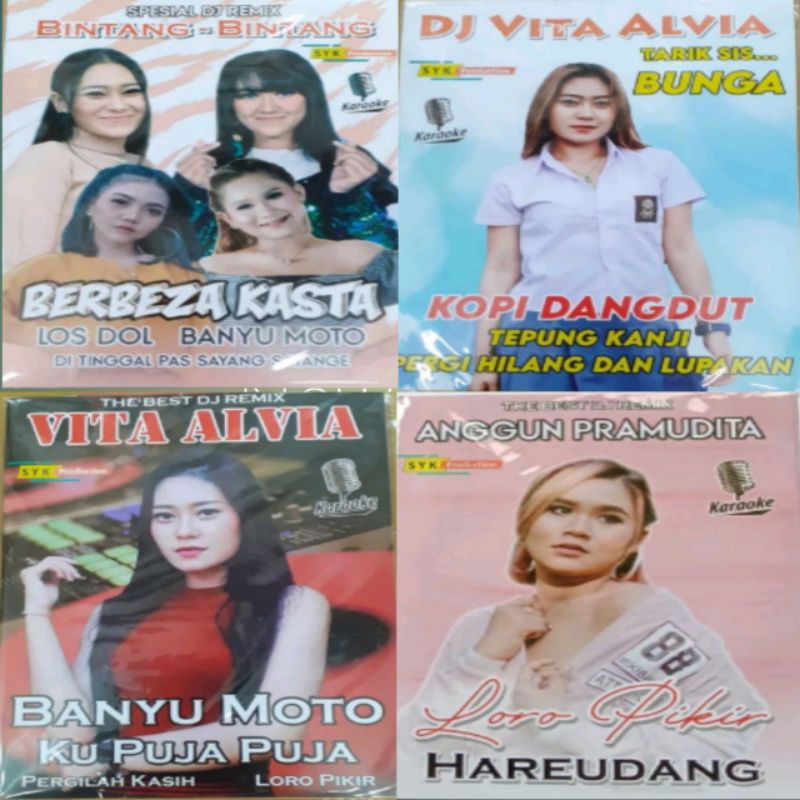 VCD Original Special DJ Remix Lagu Viral isi 4 judul