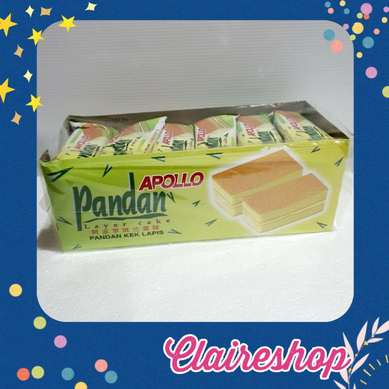 

Apollo Layer cake pandan Malaysia