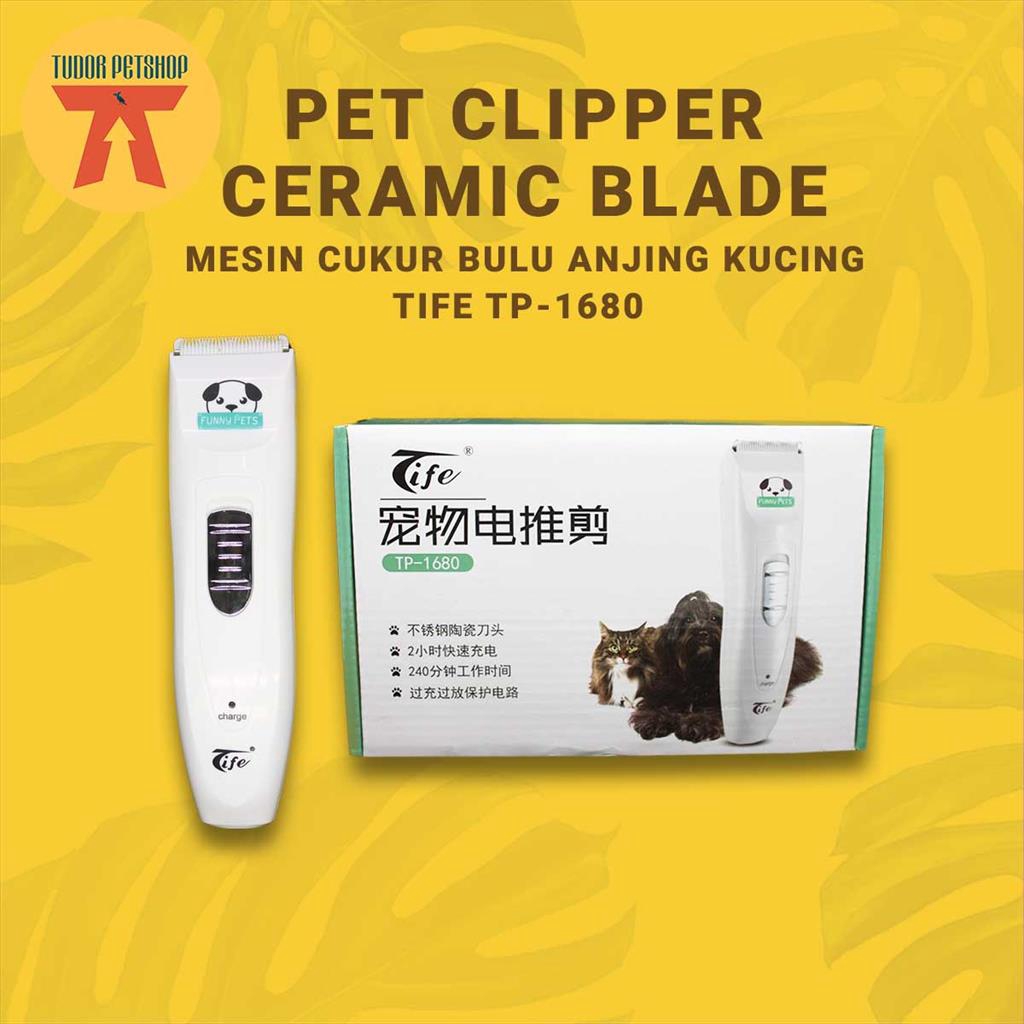 PET Clipper Tife Alat  Cukur Hewan  Anjing Kucing  TP 1680 