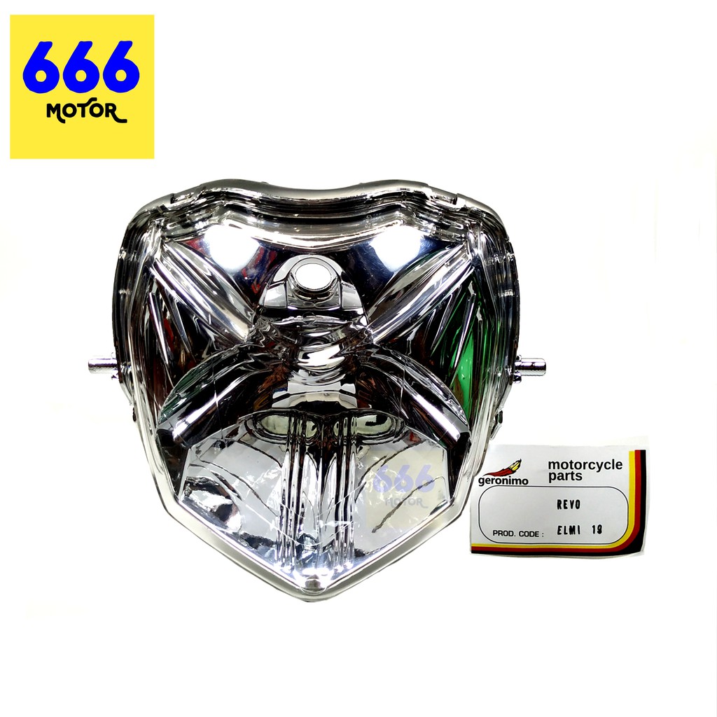 666MOTOR LAMPU DEPAN / REFLEKTOR REVO