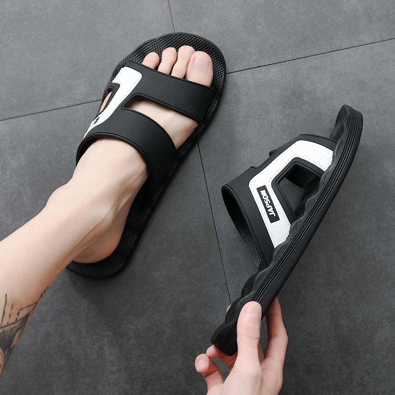 [COD &amp; Kirim Hari ini]  Sendal Pria / Sol super lembut / Pijat Sole / Wave Sole /  Shock bsorption / Anti-slip / Sandal Pria / Sendal Pria Casual /Sandal Pria Casual/Selop pria/Sendal keret pria/fashion Sendal Pria Slip on/Sendal Cowok/Sendal Pria Kekini