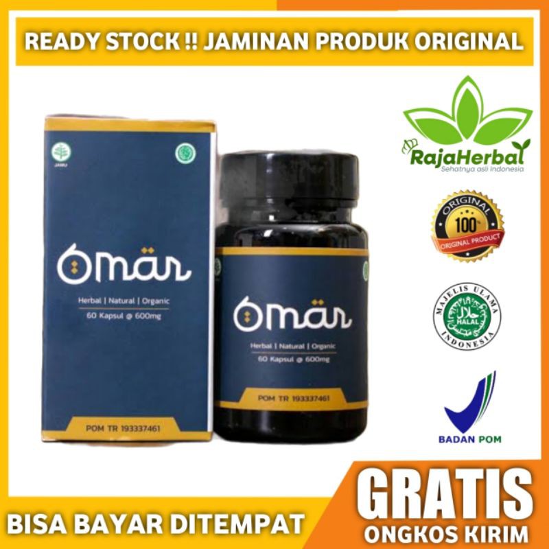 OMAR OBAT HERBAL STAMINA PRIA 100% ALAMI ORIGINAL MEMBANTU MENINGKATKAN STAMINA DALAM BERCINTA - OBA