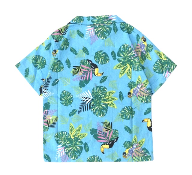 CLAPS - Monstera Loose Fit Print Shirt (Kemeja Anak)