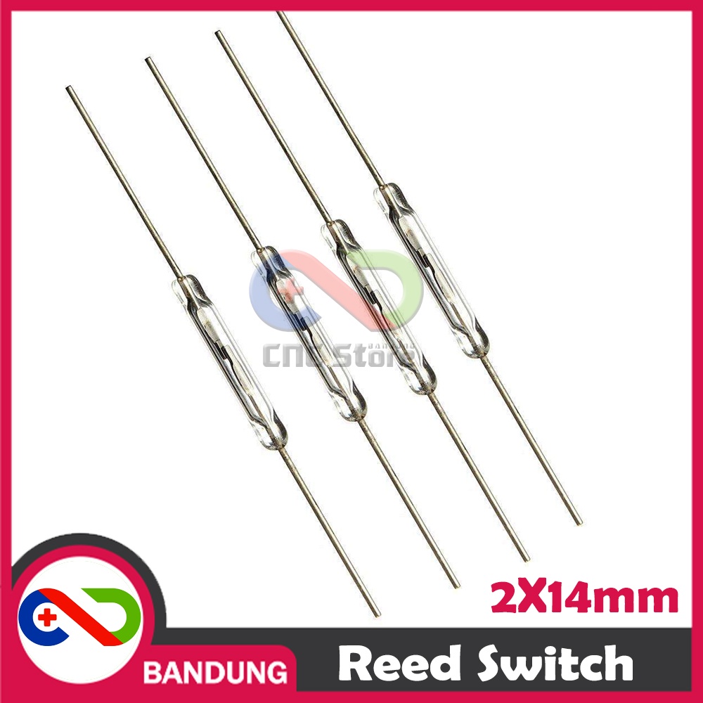 REED SWITCH 2X14MM MAGNETIC MAGNETRON DETECTOR SAKLAR SENSOR NO