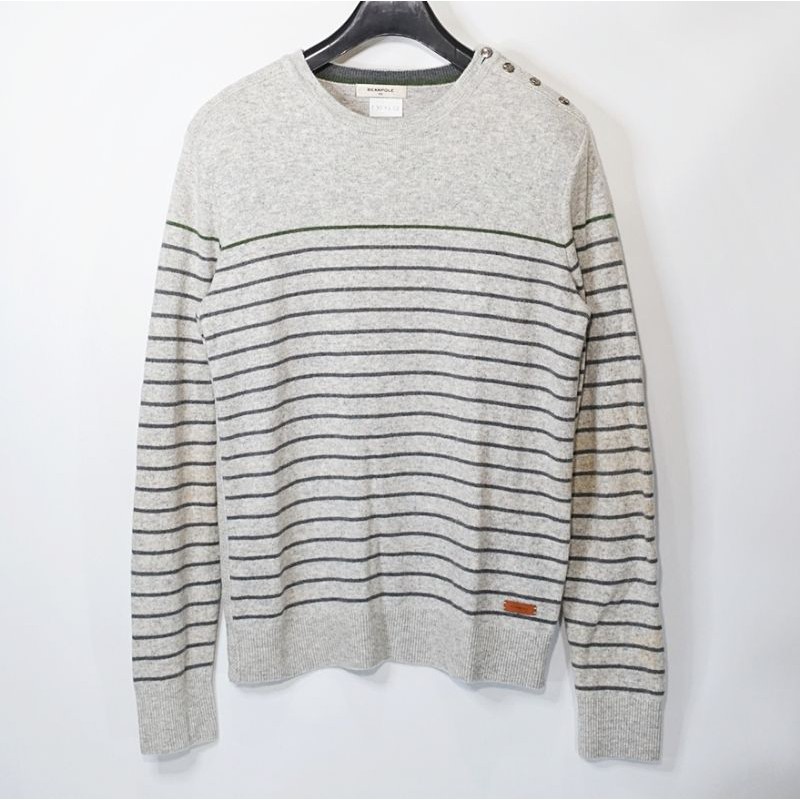 CREWNECK KNIT BEAN POLE