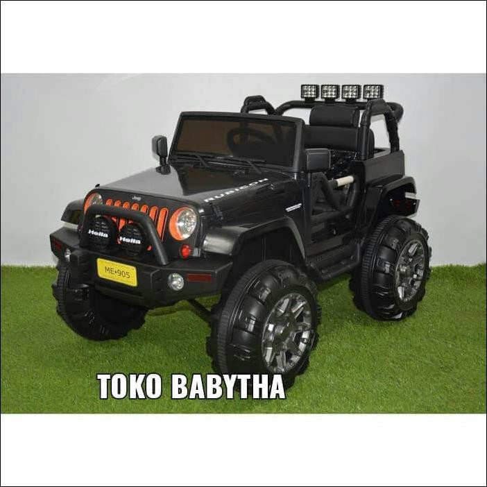 Promo Toko MOBIL ANAK REMOT KONTROL JEEP RUBICON MAINAN MOBIL AKI BESAR TERMURAH