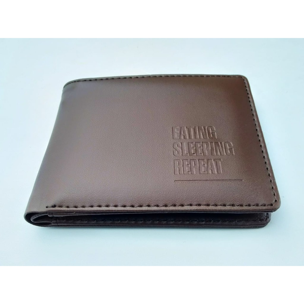 Dompet Lipat Pria murah Bahan Leather Trendi