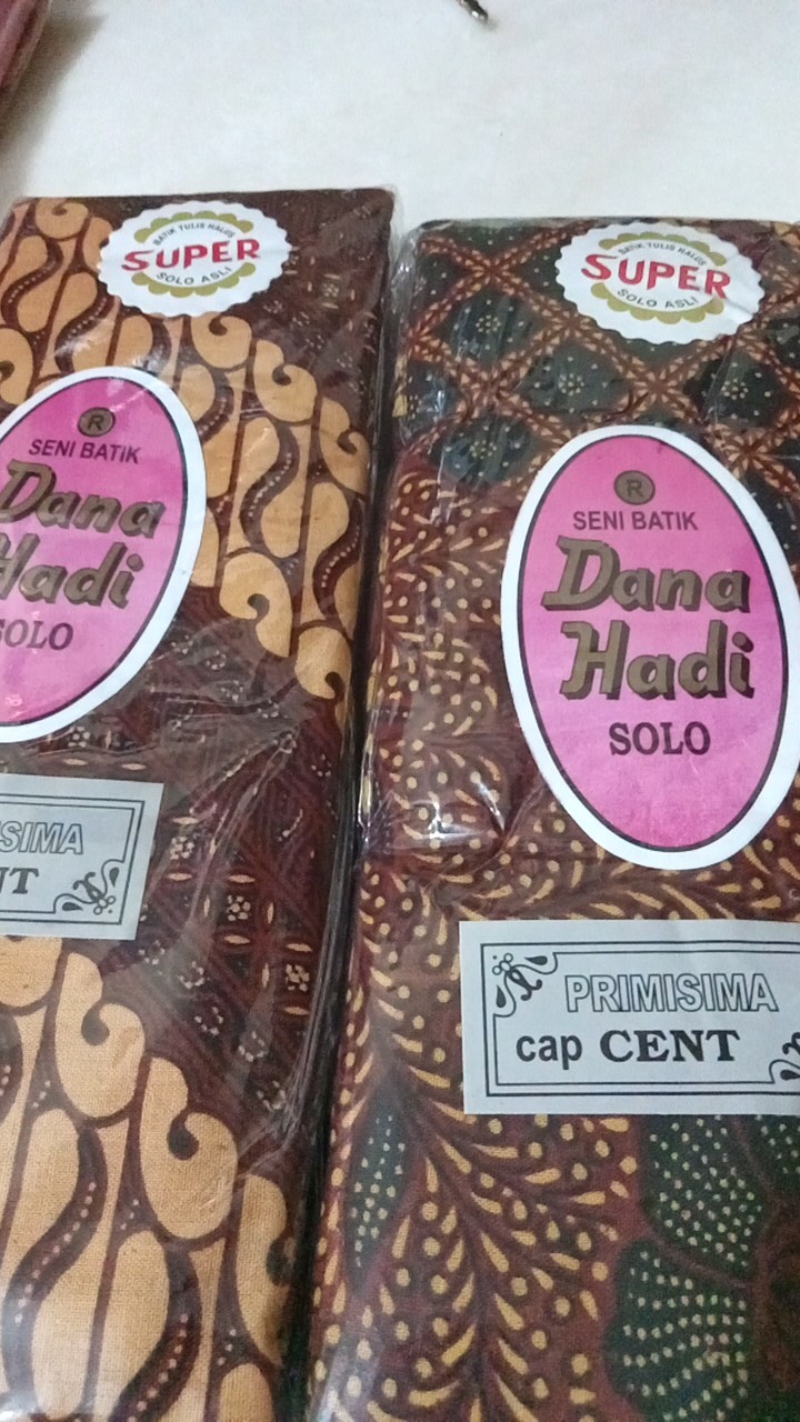 Kain Batik Panjang Dana Hadi Solo Prisimisma Cap Cent/kain Jarik Batik