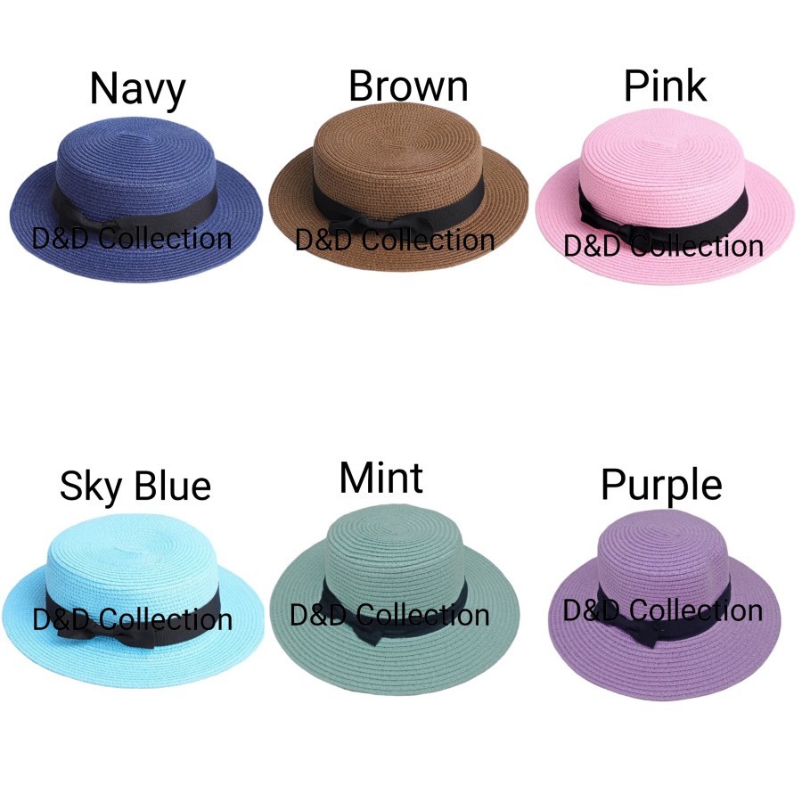 Topi Pantai Anak Boater Hat-3