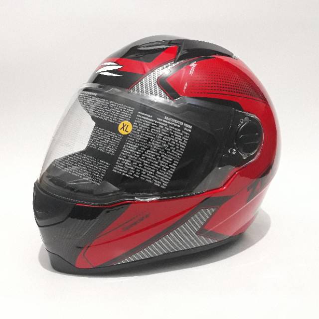 Helm Zeus 811 AL6 Red Black