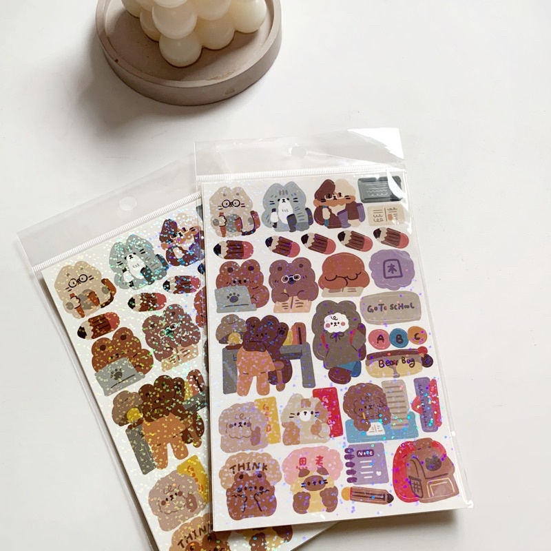 

back to school | hologram sticker