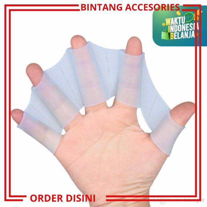 W045 ALAT BANTU RENANG SILICONE ALAT RENANG TANGAN KATAK PERLENGKAPAN RENANG ALAT OLAH RAGA