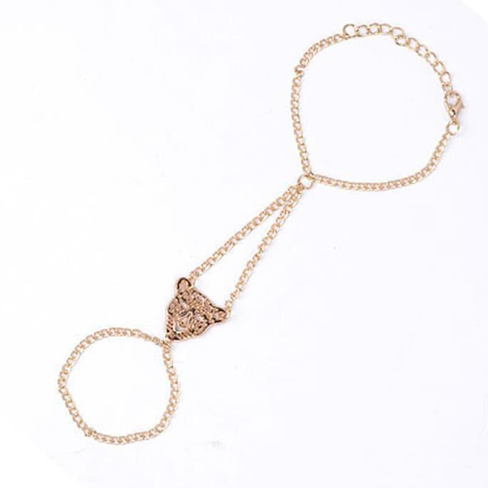 Cantik Gg0118 - Gelang Rantai Sambung Cincin, India, Bollywood, Bohemian