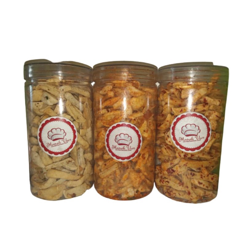 

Basreng Cikur Mamah Uwe Snack Kemasan Toples
