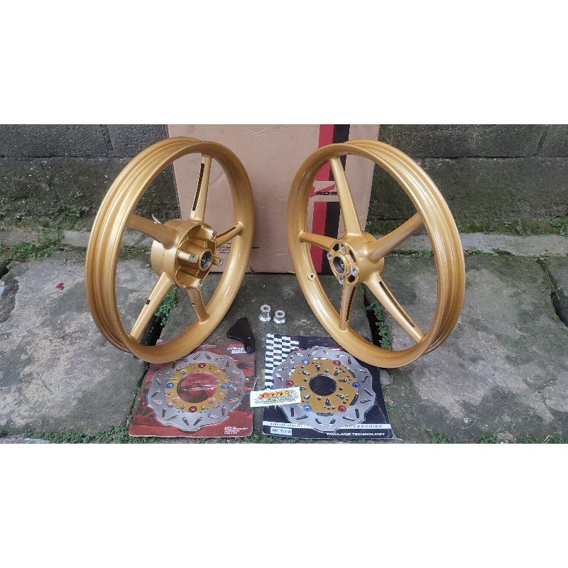 Velg V-rossi copy RCB UK 160/160-17 PNP Vixion new & Jupiter MX DD