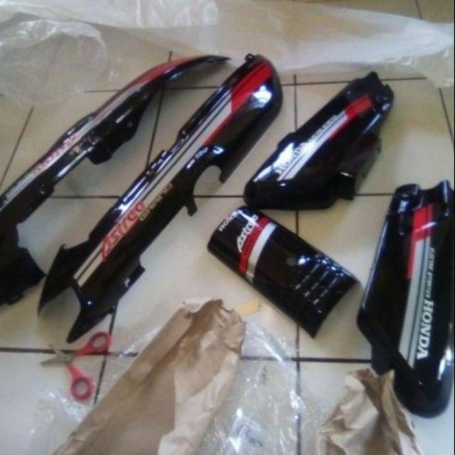 Paketan Cover Body Astrea Grand Bulus 1991 1992 1993 Full Body Grand Bulus Shopee Indonesia